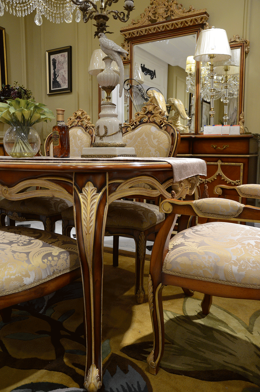 阿斯那5527-310-5长餐桌1.8m