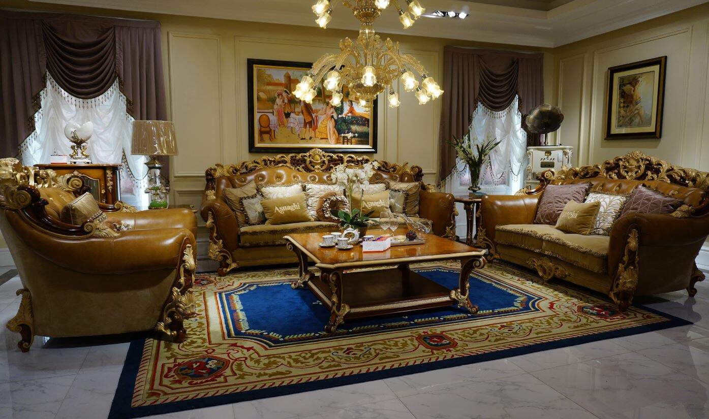 阿斯那320-16系列牛皮沙发(1 2 3)