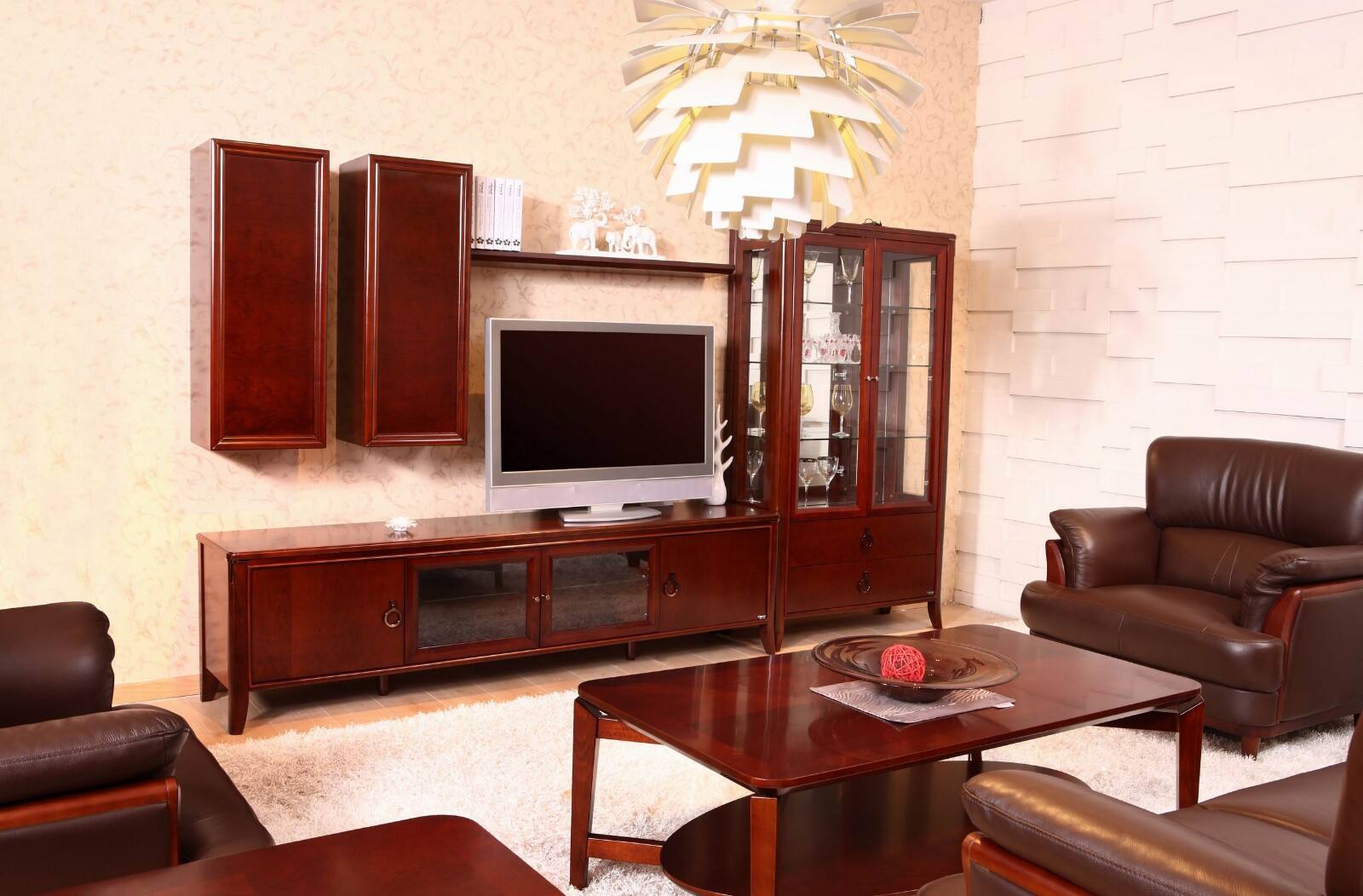 kinwai健威人性家具,客厅樱桃木电视柜,1.8-2.4米