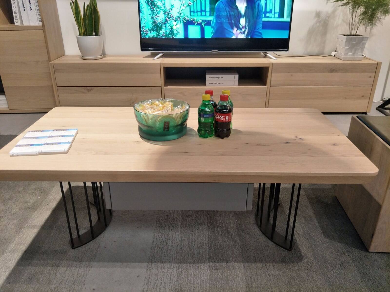 挪亚家 简欧现代 白橡木 茶几