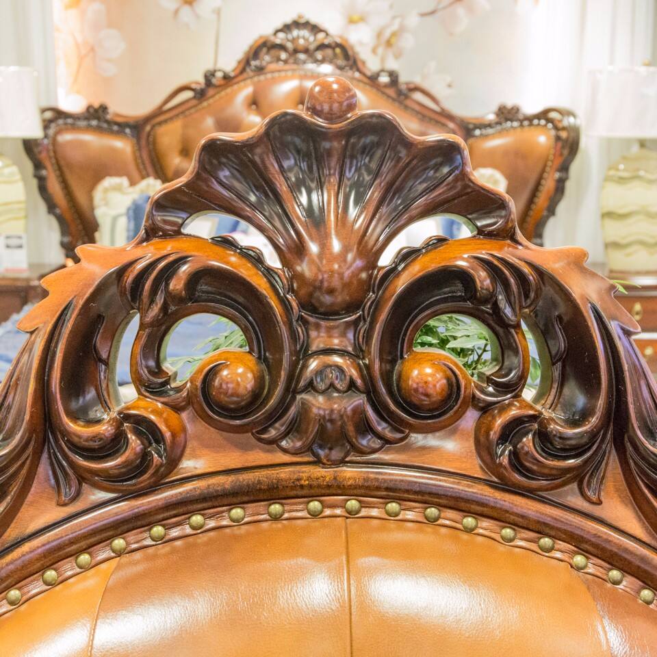 维克森林 欧式 欧美 实木 812三位沙发