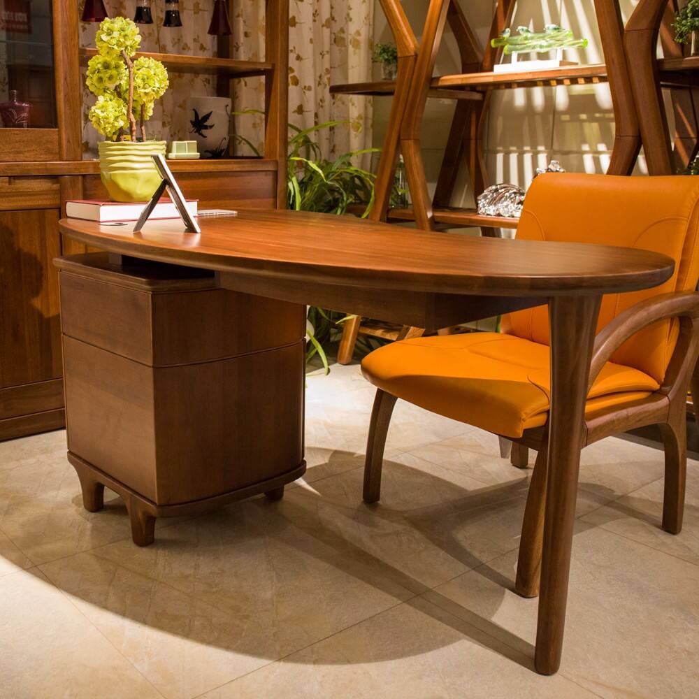 南洋胡氏实木家具书桌(1.5m)