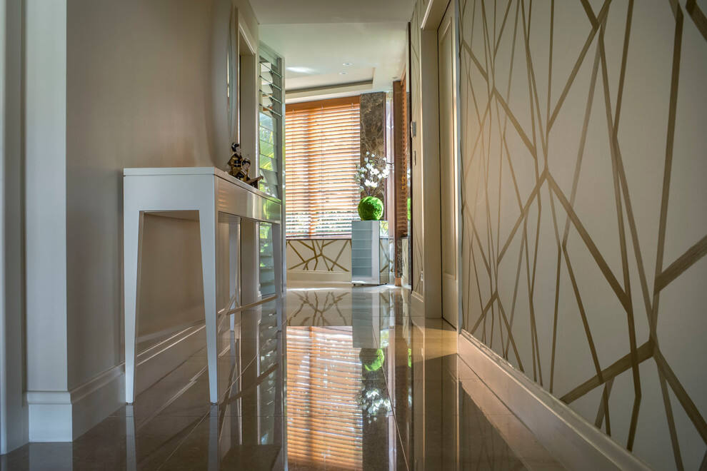 家装图片_软装设计_现代简约大全图片_玄关家居样板间-月星家居图库